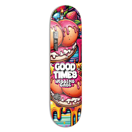 Good Times Skateboards Wedding Cake Deck